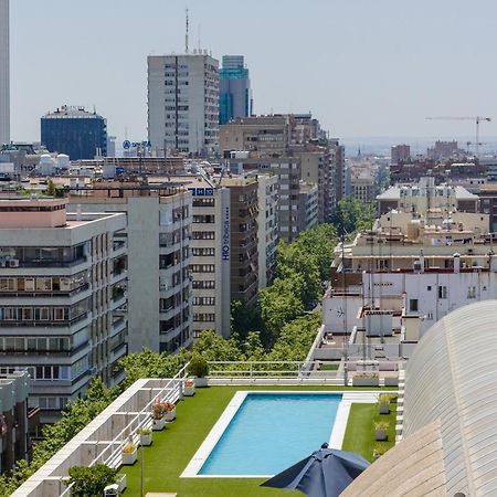 Apartmán Charming Eurobuilding 2 Terrace Exclusive - Plaza De Parking Madrid Exteriér fotografie